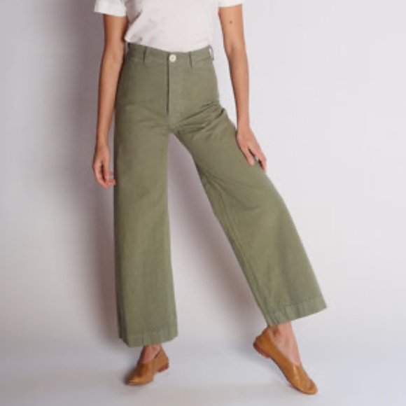 Jesse Kamm Sailor Pants Shrub Size 2 